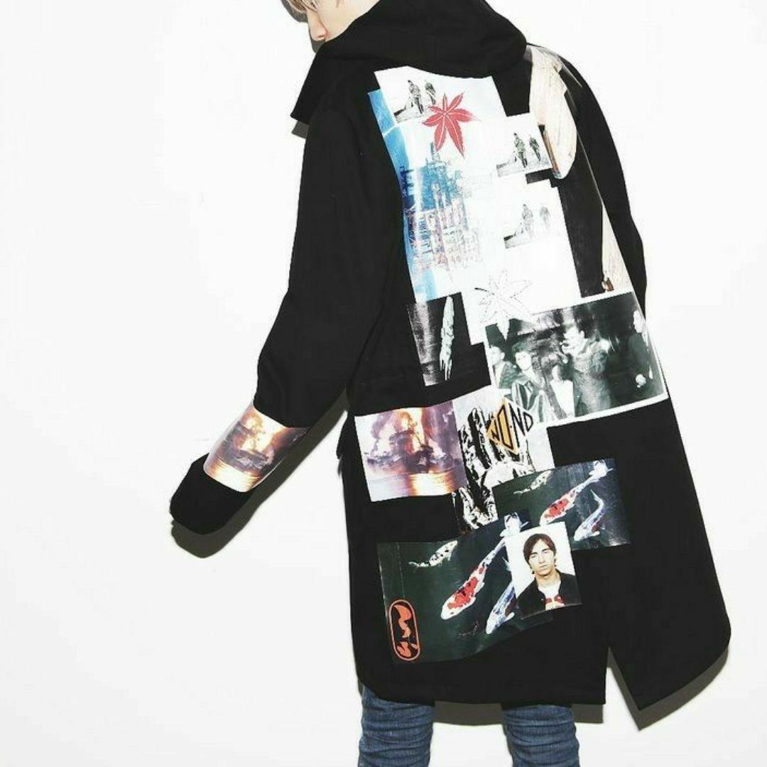 レア RAF SIMONS ラフシモンズ バックプリントモッズコートアーカイブ