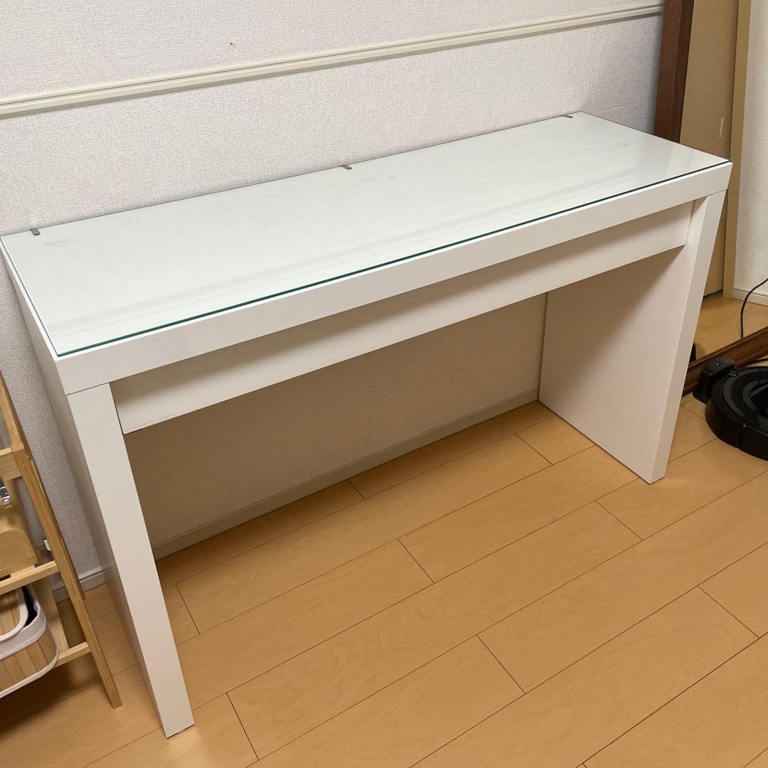 IKEA マルム ドレッサー テーブル ※直接引取り限定 MALM マルム ドレッシングテーブル, ホワイト, 120x41 cm - IKEA