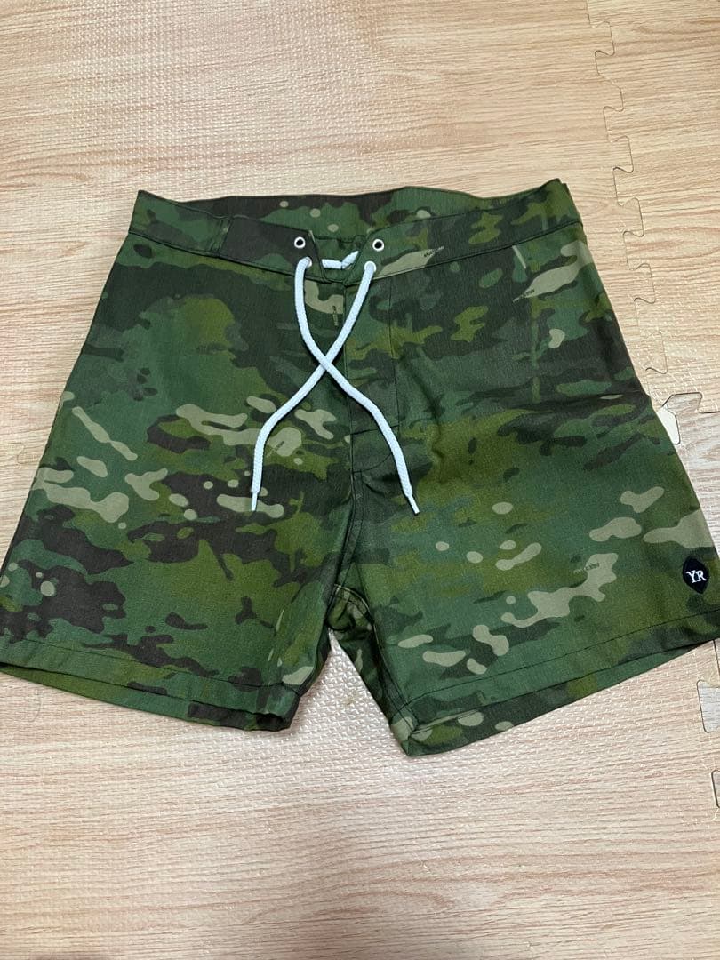 Yellow Rat イエローラット USA製 ナイロン 迷彩レア！カモフラ YELLOW RAT』 (イエローラット）ニュー ボーイスカウト ショートパンツ