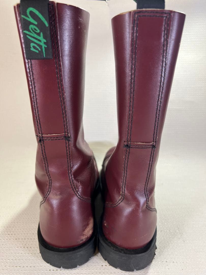 UK8_27cm Getta Grip 14ホールブーツ ENGLAND ゲッタ - メルカリ