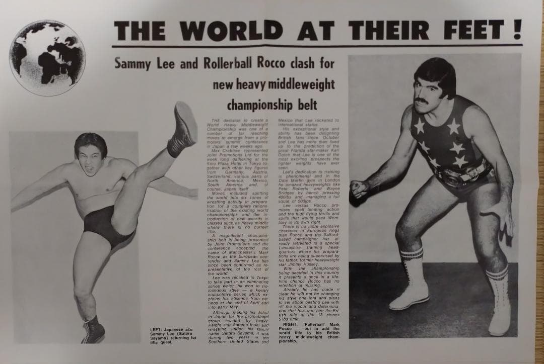 タイガーマスク サミー・リー プログラム プロレス 佐山サトル - メルカリ