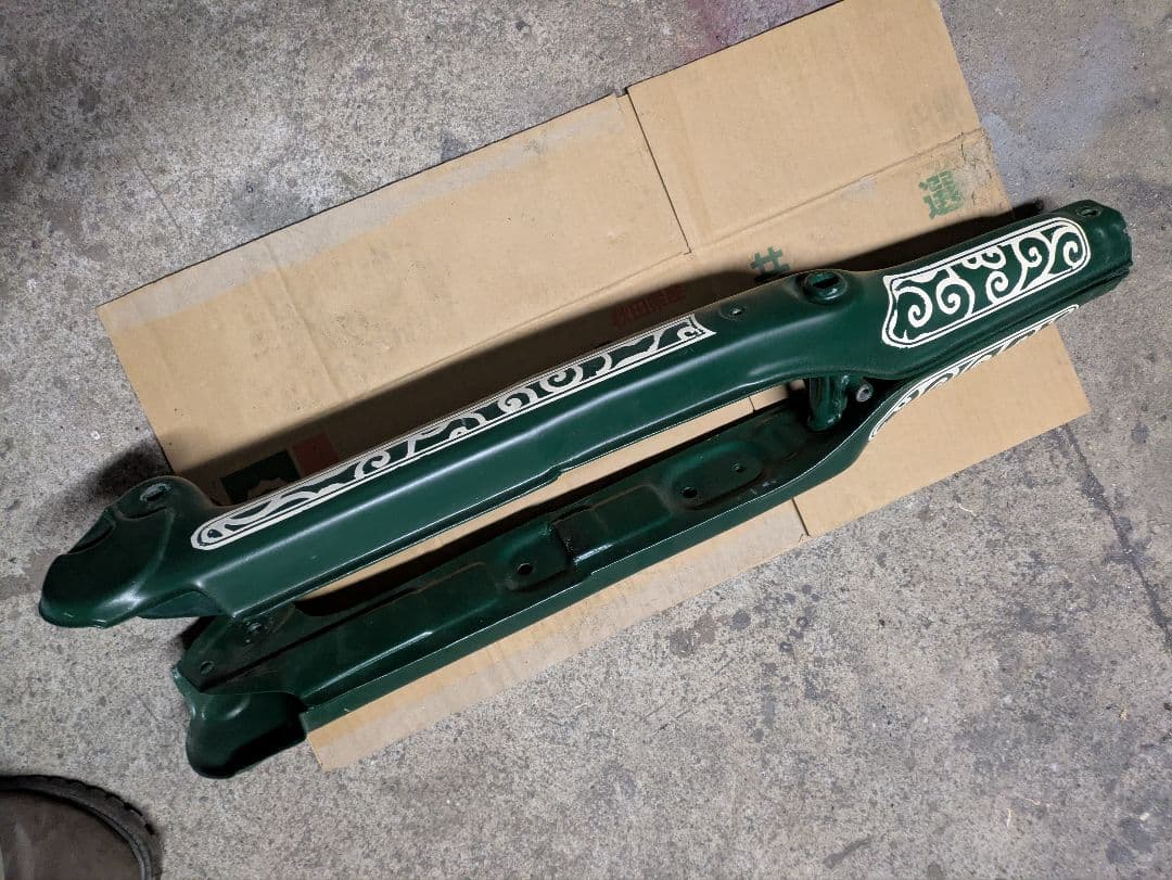 スーパーカブ純正フロントフォーク改ロングフォーク - メルカリ