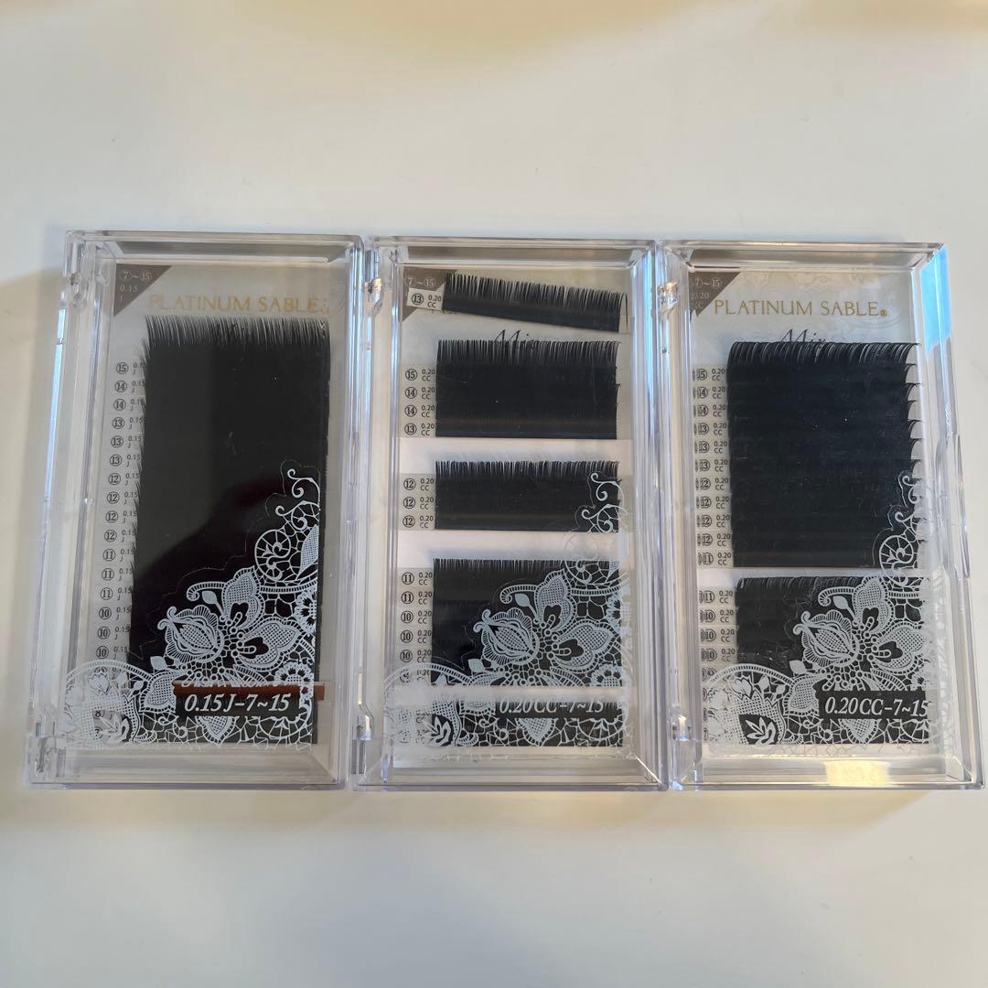 ミスアイドールプラチナセーブルc.j.cc7〜15ミリMIXまとめ売り - メルカリ