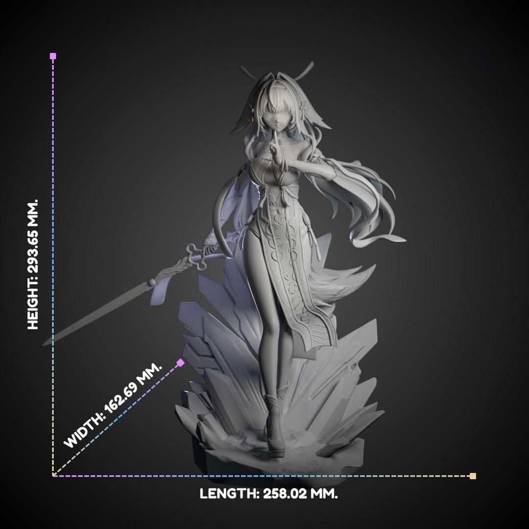 ゼンゼロ ZZZ 美女 美少女 ガレージキット 未塗装未組立 1/7 - メルカリ