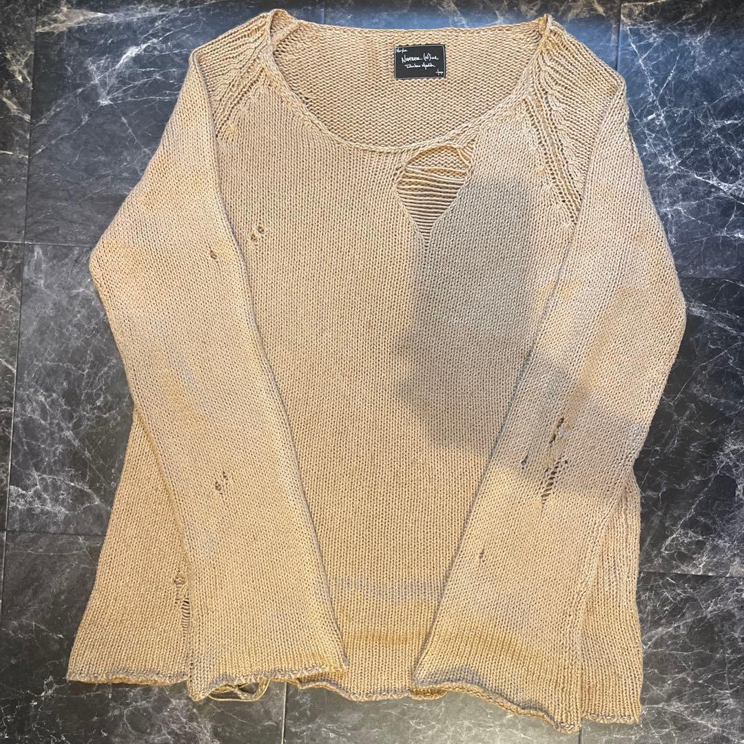 NUMBER (N)INE 07ss about a boy期 グランジニット - メルカリ