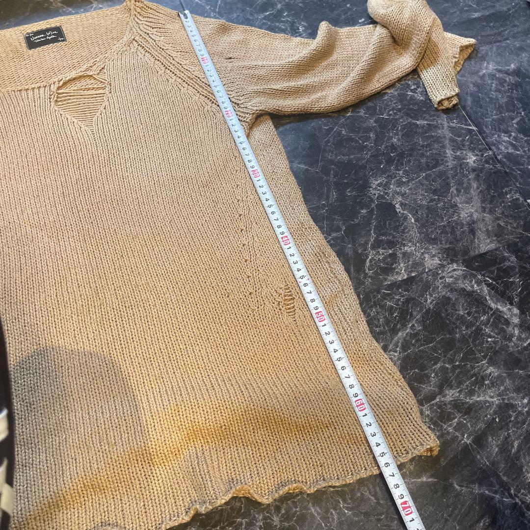 NUMBER (N)INE 07ss about a boy期 グランジニット - メルカリ