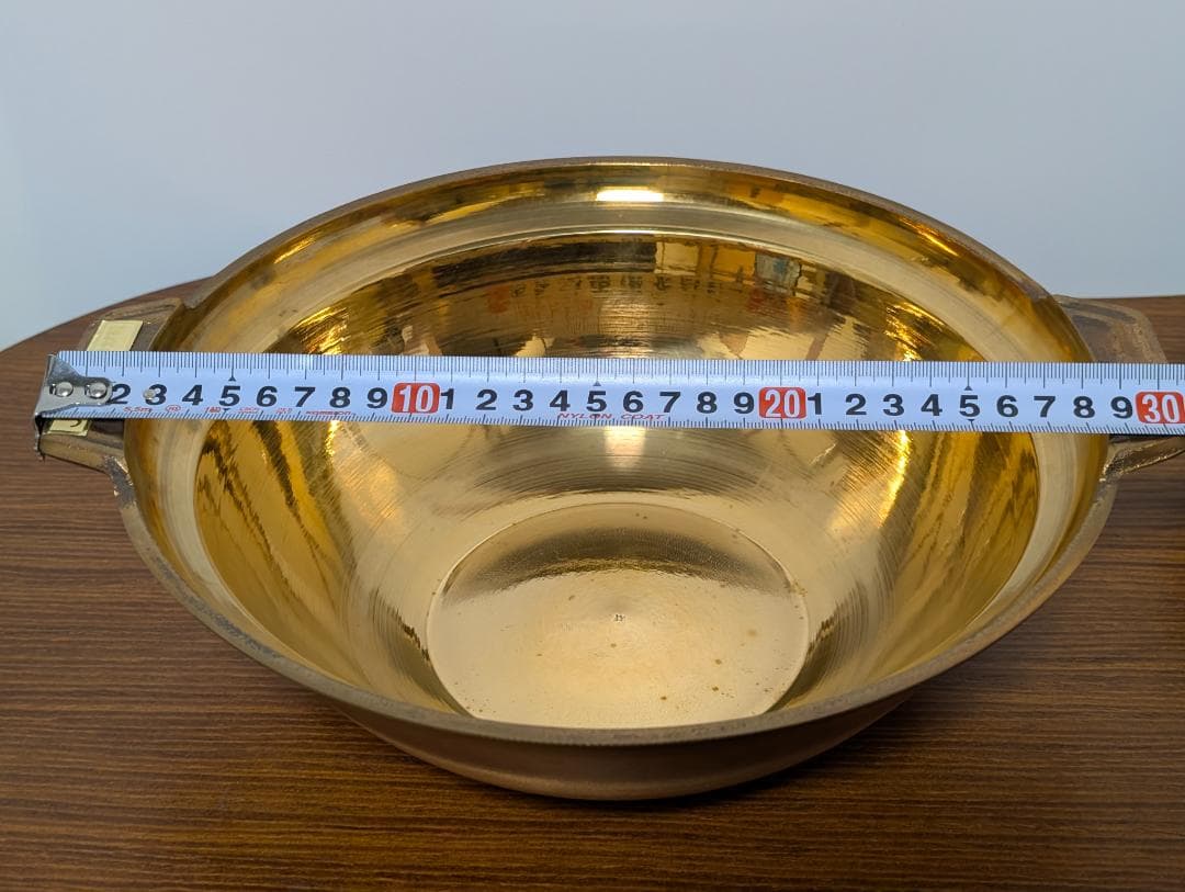 希少 砲金鍋 水炊き鍋 レトロ ヴィンテージ 水たき鍋 平井鋳造所