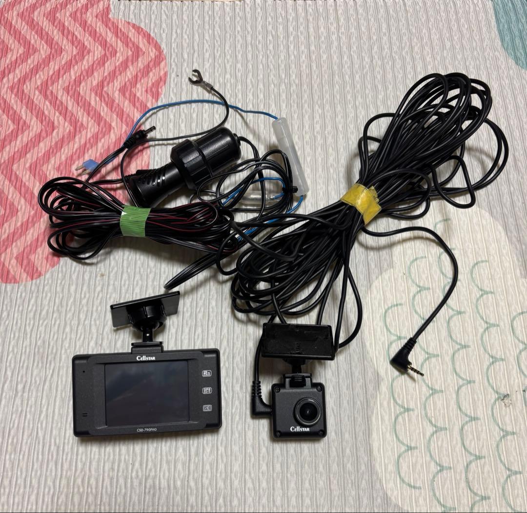 美品　セルスター　CSD-790H6 FHDドライブレコーダー 9db22f319a3bd91cc5e442e0f8c999