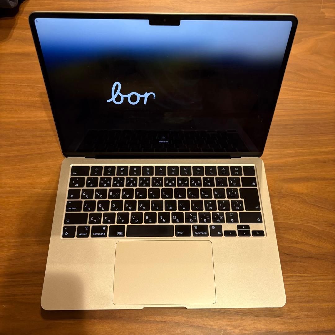 MacBook Air M2メモリ16GB スターライト256GB箱あり - メルカリ
