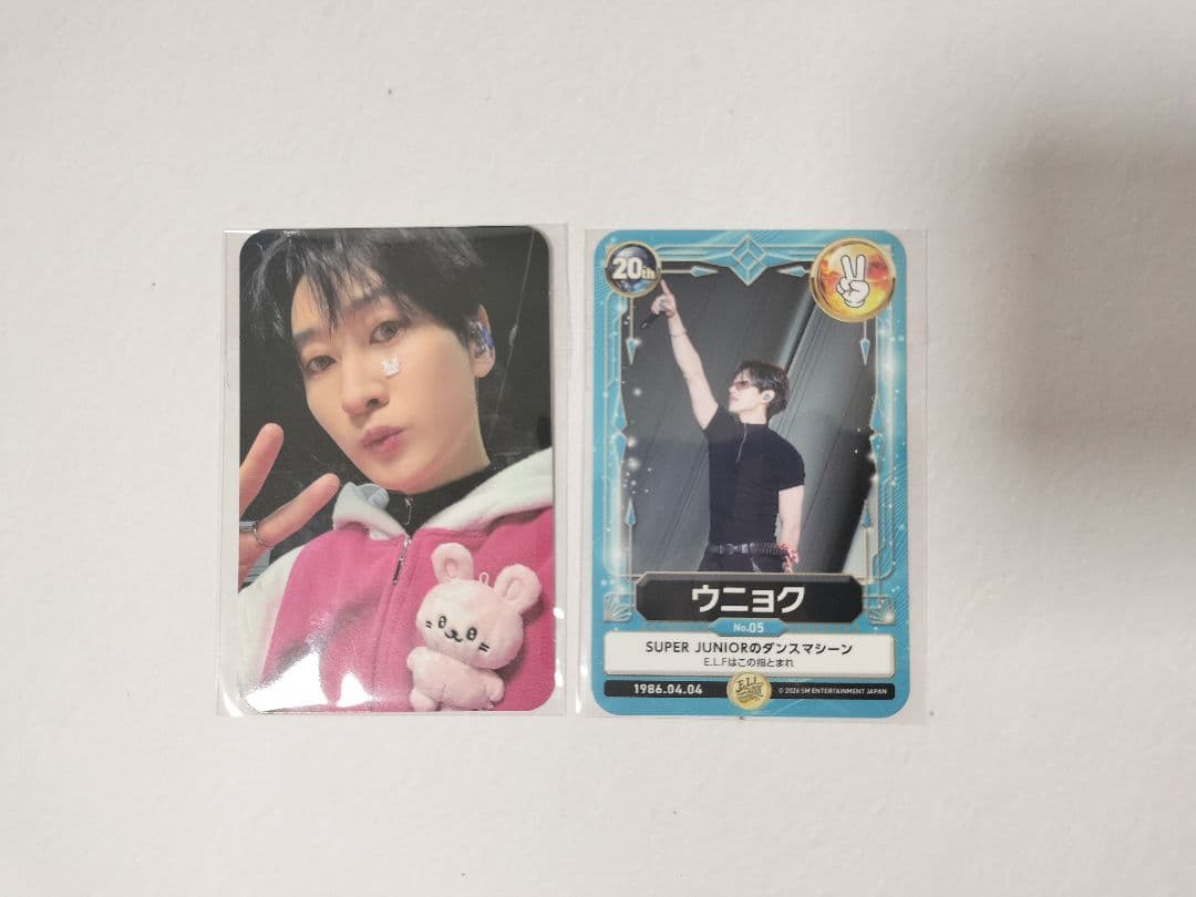 Super Junior E.L.F. Japan トレカ ウニョク - メルカリ