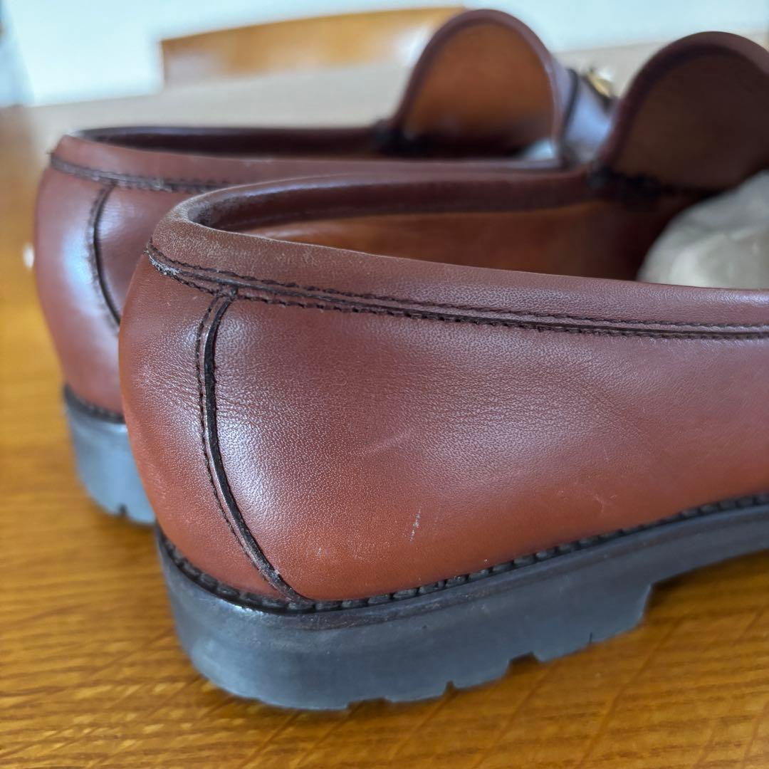 GUCCI ホースビットローファー ブラウン 7.5C サイズ23.5cm相当