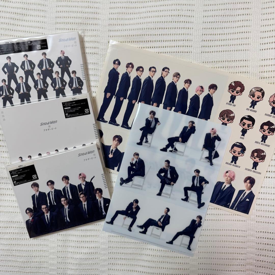 Snow Man CD シングル 3形態 まとめ売り - メルカリ
