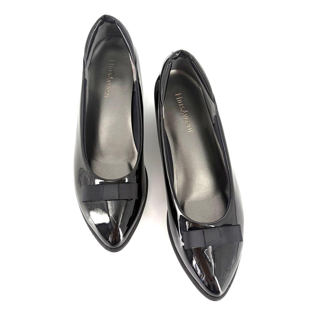 ヒルズアヴェニュー エナメル ウェーブソール ウエッジ 23cm - メルカリ