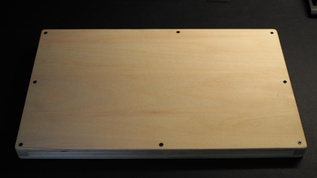 自作アケコン】木製キーボード型レバーレスコントローラー ナチュラル