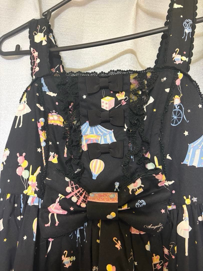 s*h様 angelicpretty トイ TOY ワンピース ジャンパースカー - メルカリ