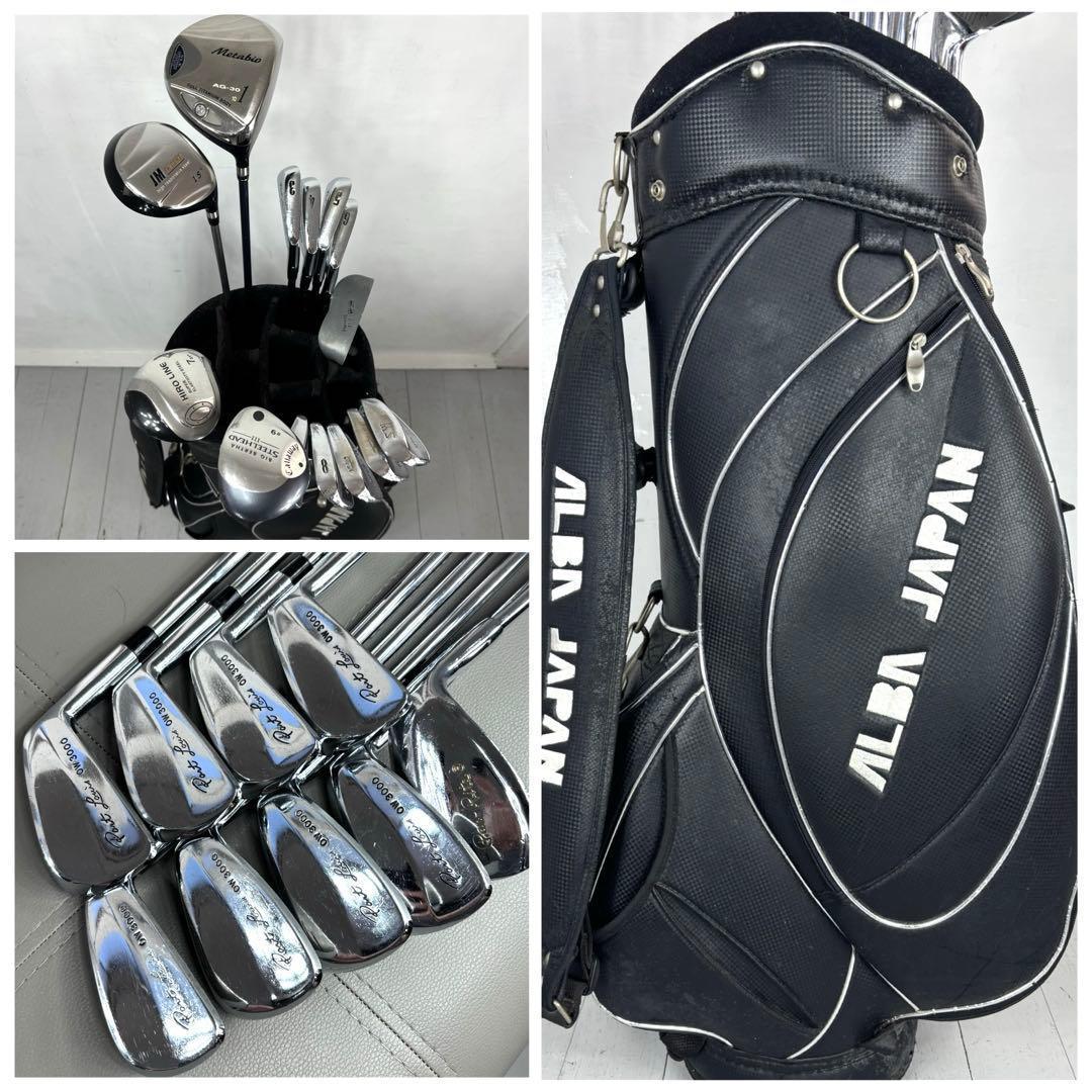 本格派 メンズゴルフクラブ 13本 フルセット ゴルフセット 豪華 お試し