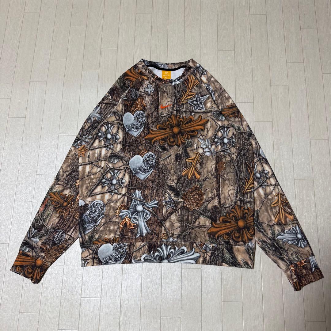 クロムハーツノクタナイキドレイククルーネックスウェットトレーナー