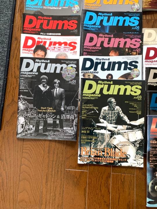 美品　レア　ドラムマガジン　49冊　CD15枚 2009-2014