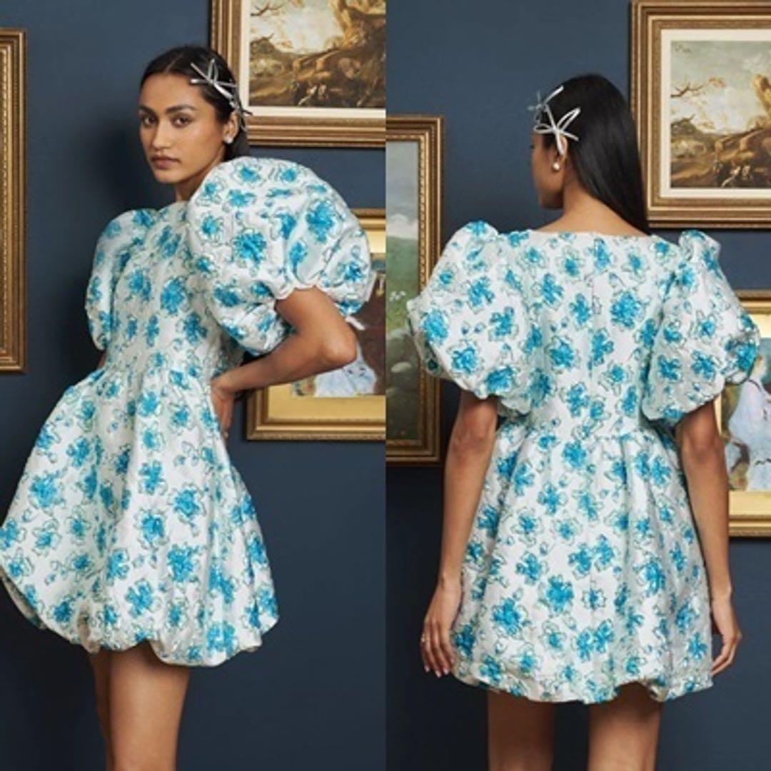 Sister Jane シスタージェーン 花柄 ジャガード ミニワンピース - メルカリ