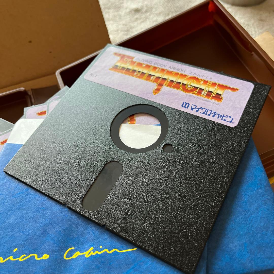 PC-9801VXシリーズ「エルムナイト」マイクロキャビン ELMKNIGHT - メルカリ