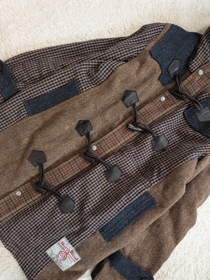 MARCHE HARRI S TWEED bq marche ダブルファスナー