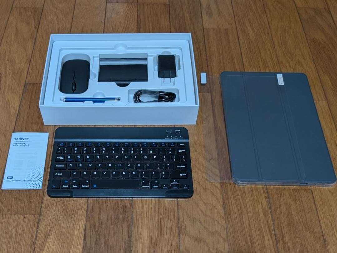 Tabwee T90 Android15 11インチタブレット 付属品多数