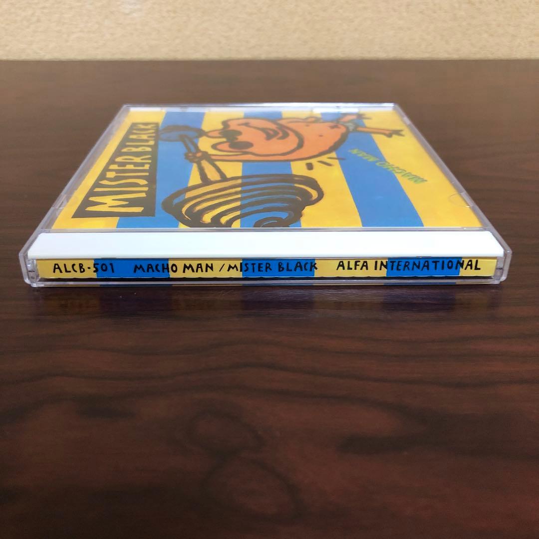 CD☆MISTER BLACK／ミスター・ブラック／マッチョ・マン／帯付／希少盤