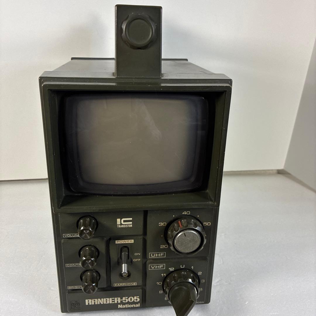 National RANGER-505 ポータブルテレビミリタリー ジャンク扱い - メルカリ