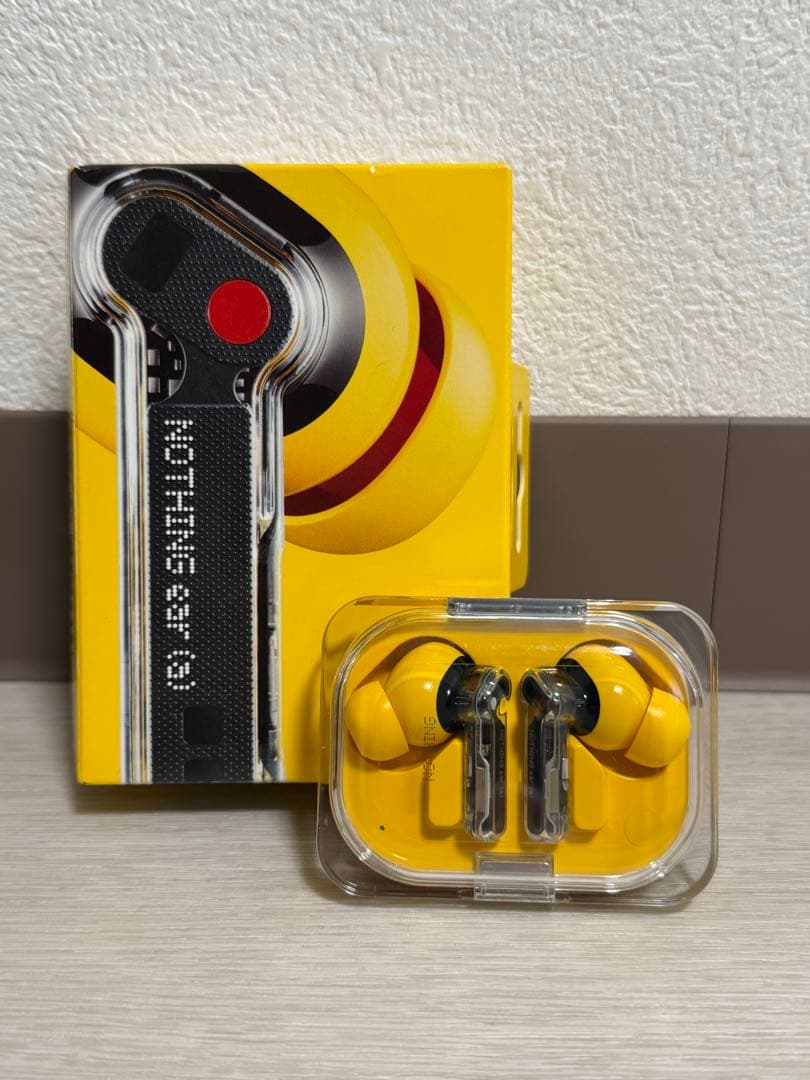 nothing ear(a) イエロー 訳あり - メルカリ