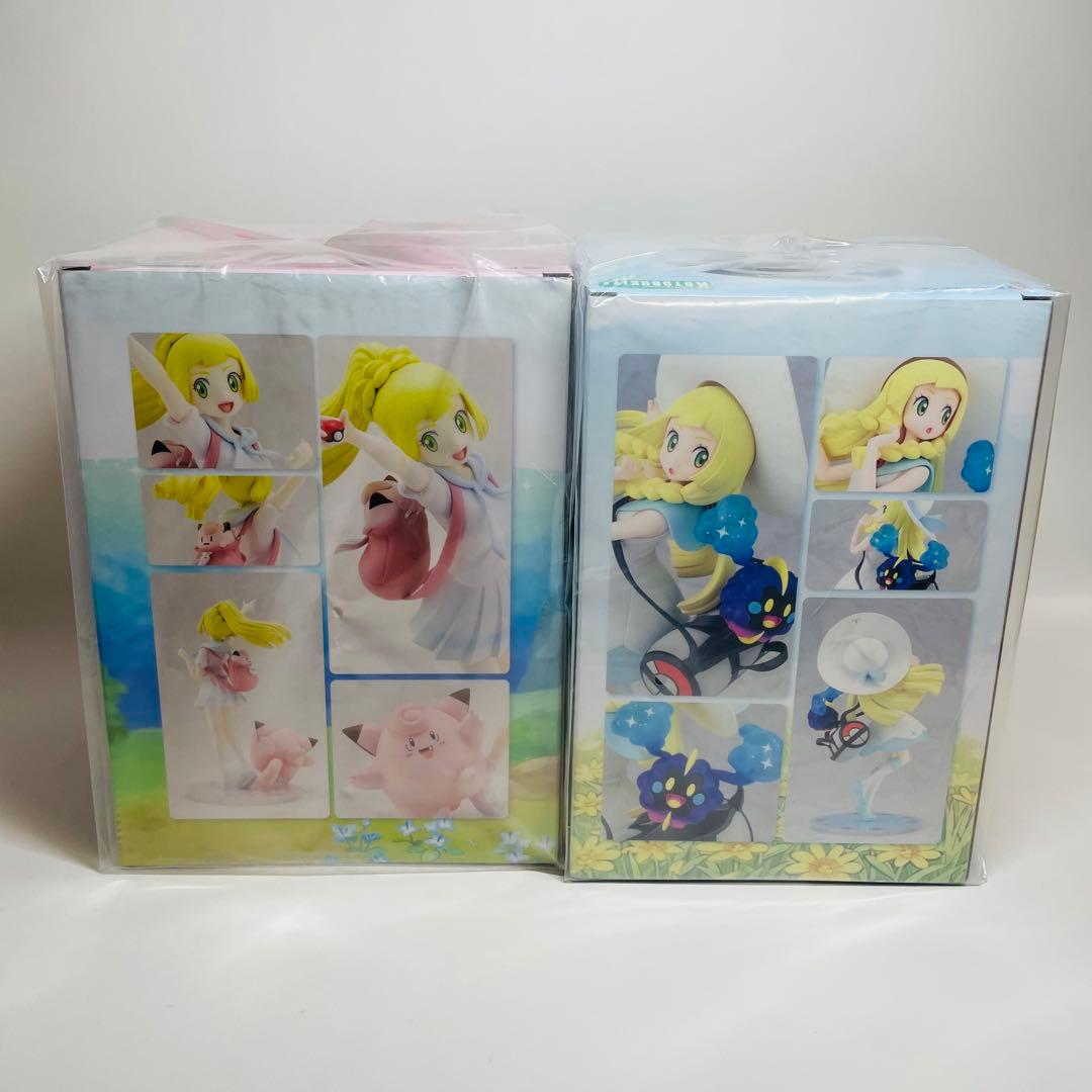 リーリエ＆コスモッグ、リーリエ＆ピッピ フィギュア セット