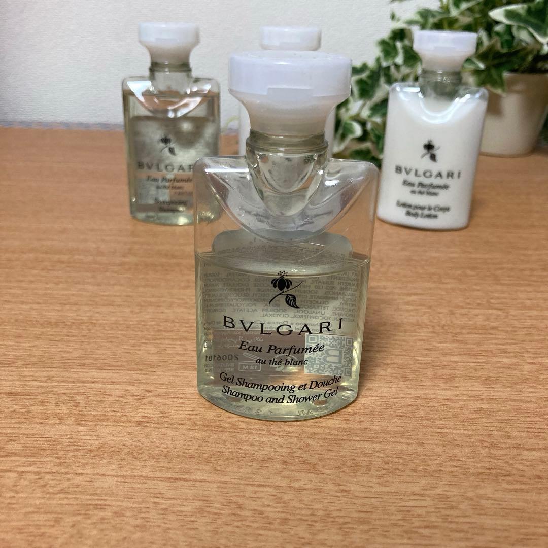 新品 BVLGARI ブルガリ シャンプー ホテル アメニティ4点セット