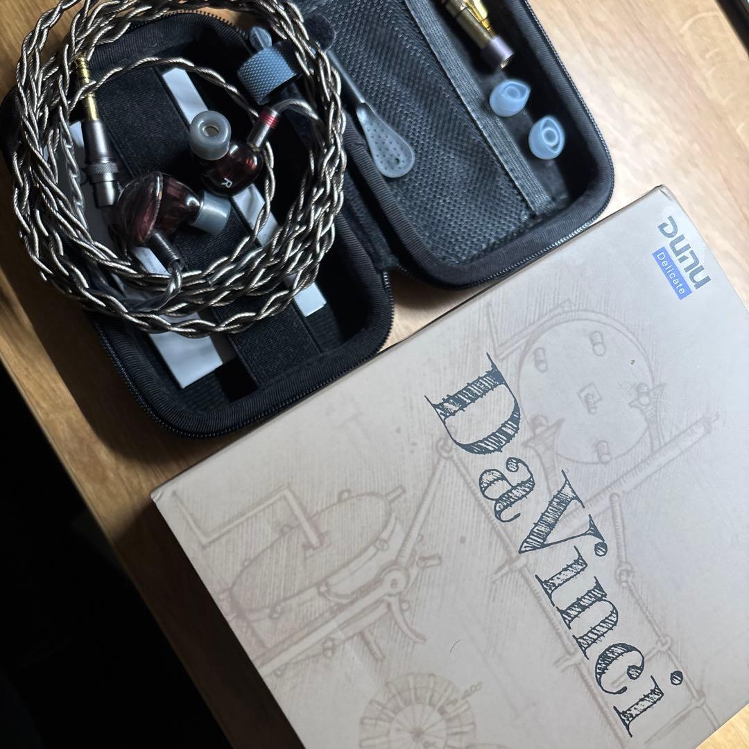 極美品】DUNU DaVinci リケーブル可能イヤホン - メルカリ