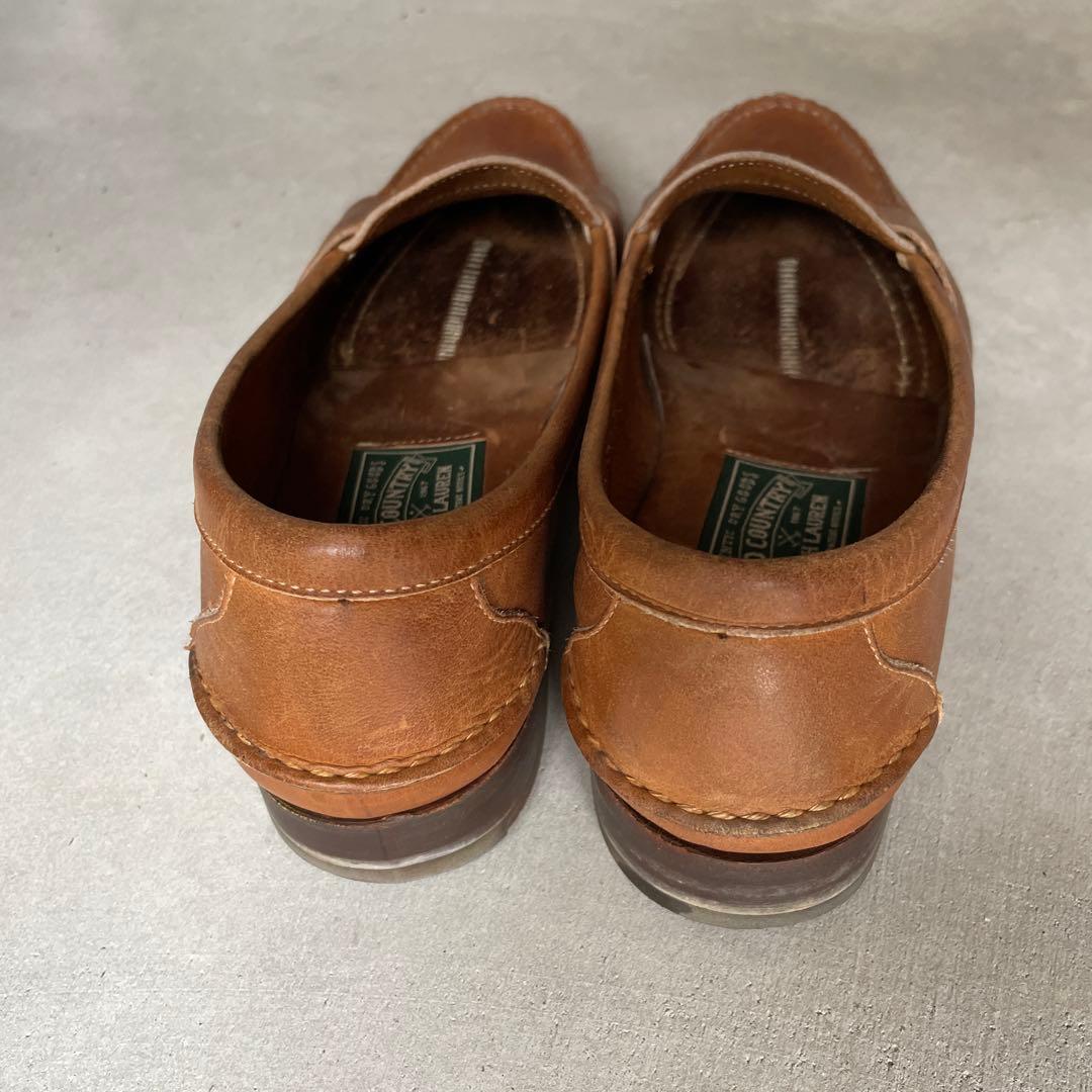 POLO COUNTRY ブラウン　ローファー　26.5〜27.0cm