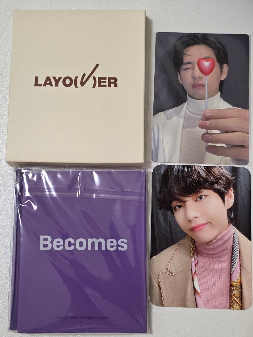 MERCH BOX #17 LAYOVER アミボム トレカ V テテ テヒョン - メルカリ