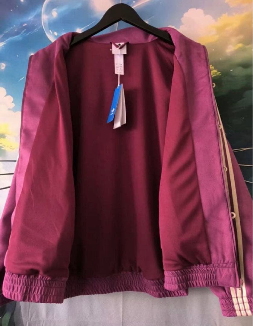 新年限定モデル アディダス 新中式 ジップアップジャケット パープル S