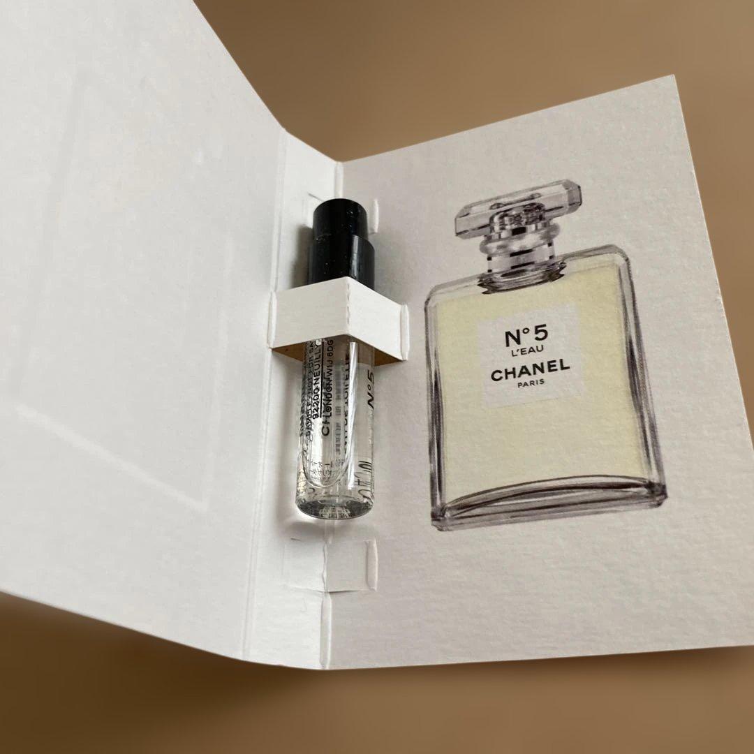 CHANEL N°5 L'EAU オードトワレ 1.5ml サンプル 未使用品 - メルカリ