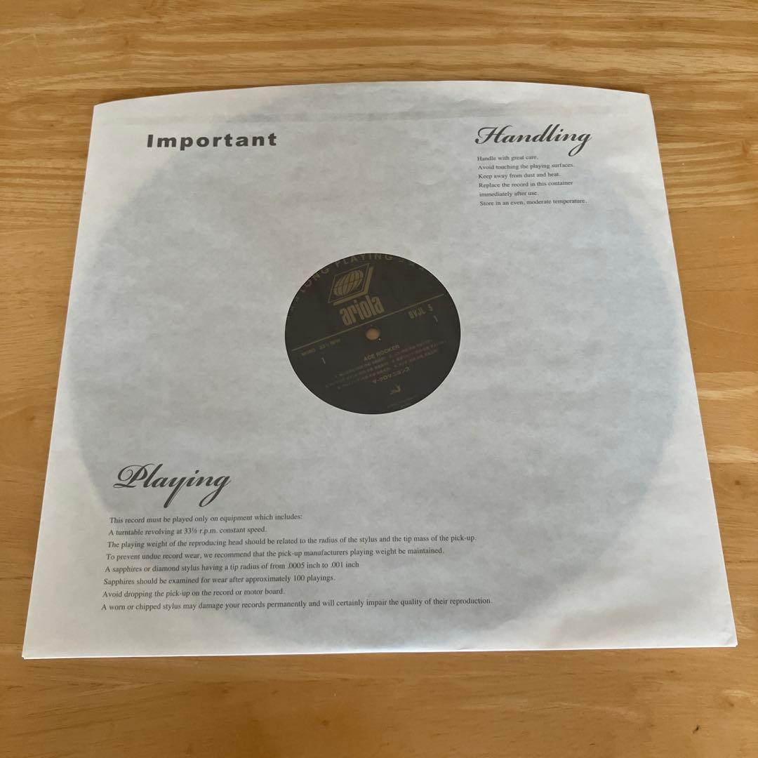 ザ・クロマニヨンズ ACE ROCKER エースロッカー レコード - メルカリ