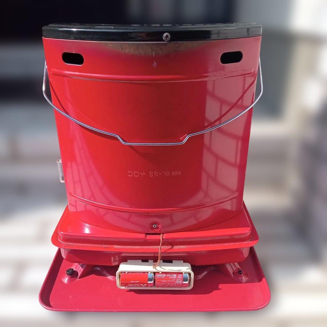 コロナ石油ストーブSR―1後期型 昭和レトロタンク一体型 電子点火OK