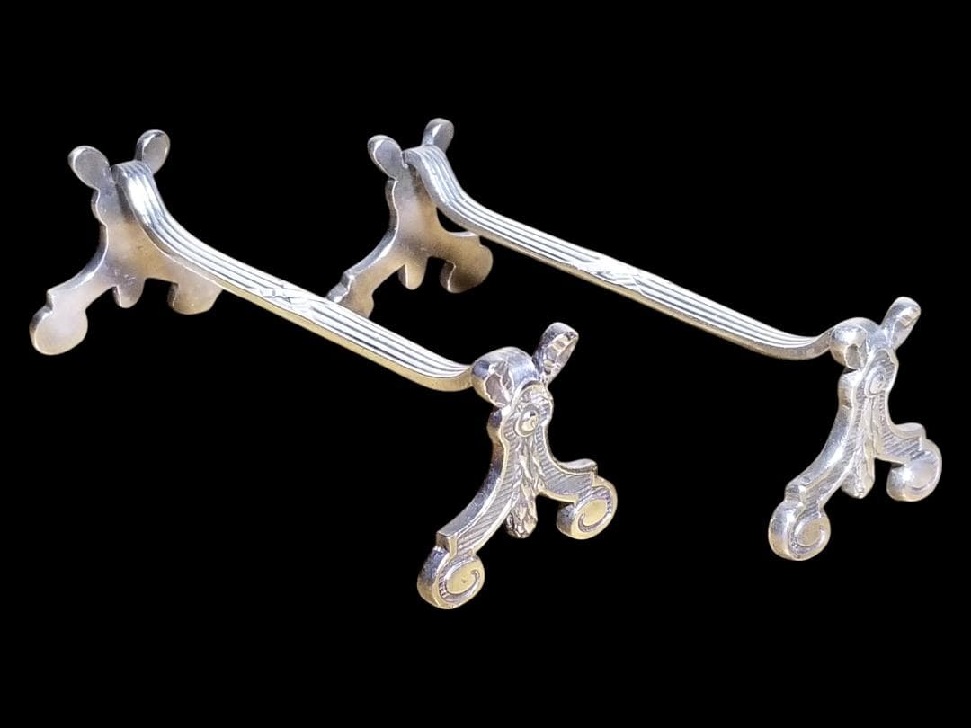 ⭐廃番品⭐クリストフル リュバン ナイフレスト 2本 リボン 箸置き