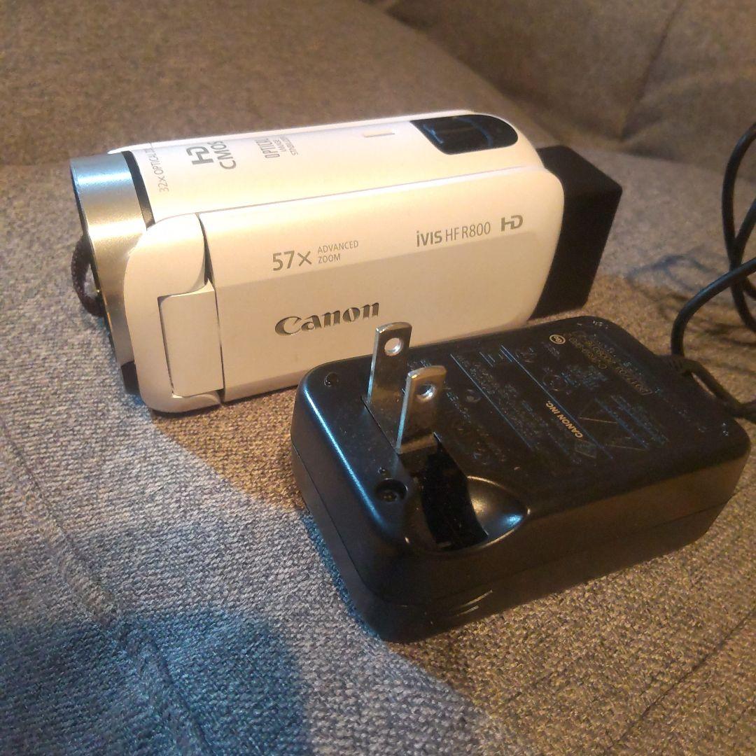 Canon iVIS HF R800 ホワイト - メルカリ
