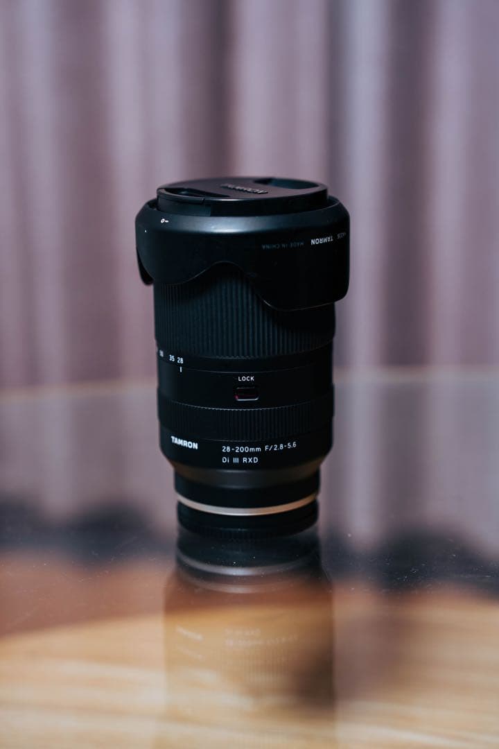 デジタルカメラ tamron28-200 F2.8-5.6
