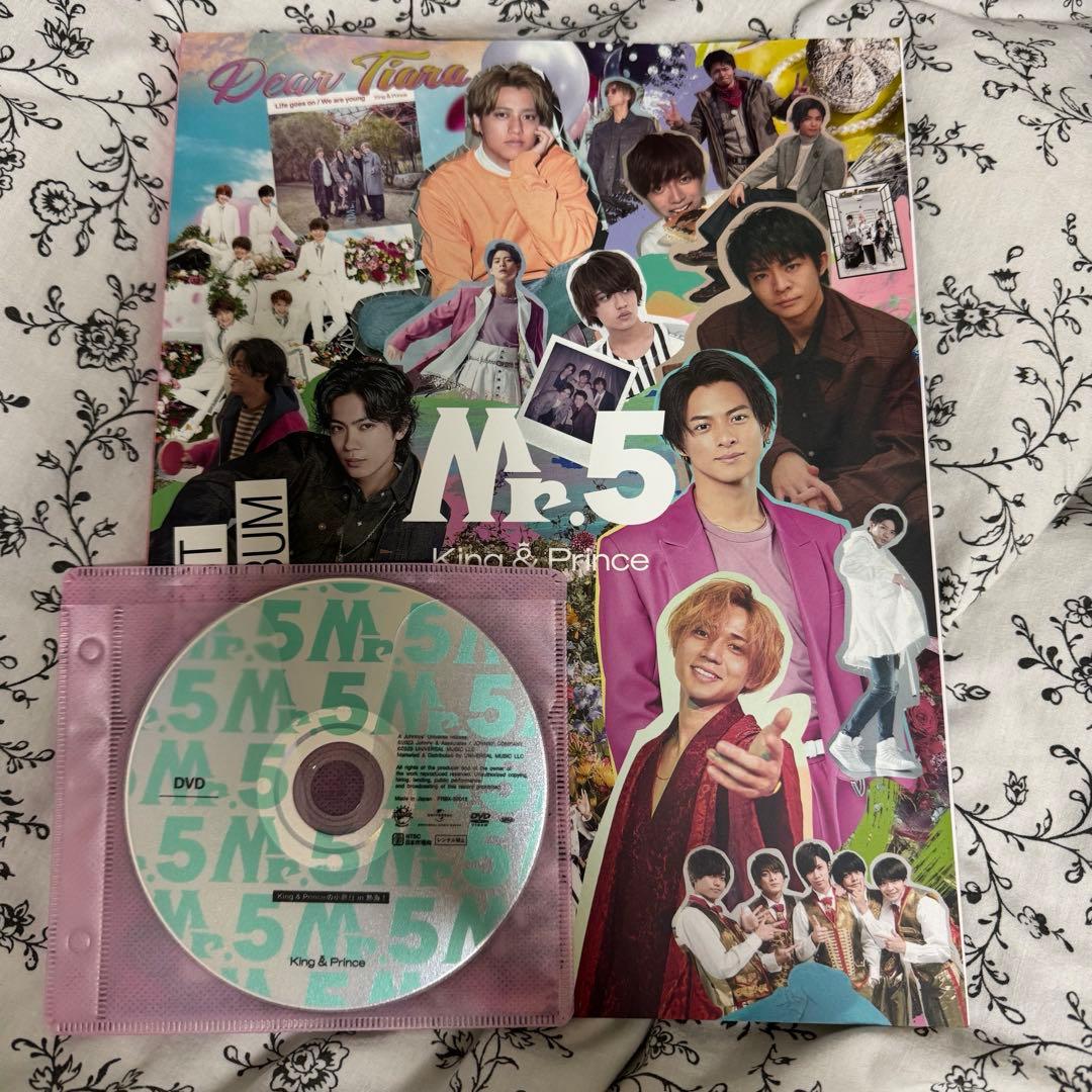 King & Princeアルバム「Mr.5」Dear Tiara盤 - メルカリ