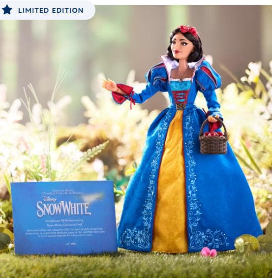 限定世界3900体】ディズニー 白雪姫 実写版 限定ドール 16インチ
