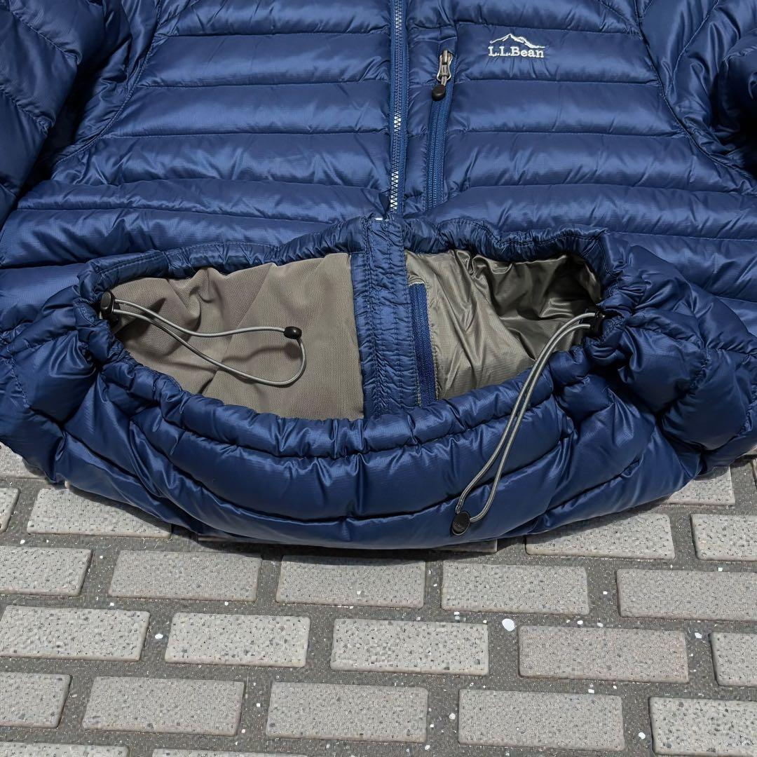 L.L.Bean ウルトラライト ダウンジャケット XL ネイビー 850FP