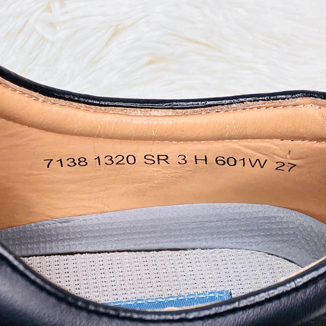 美品】REGAL27㌢リーガルウォーカー 601W ストレートチップ ブラック