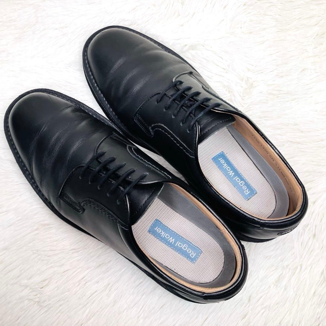 美品】REGAL27㌢リーガルウォーカー 601W ストレートチップ ブラック