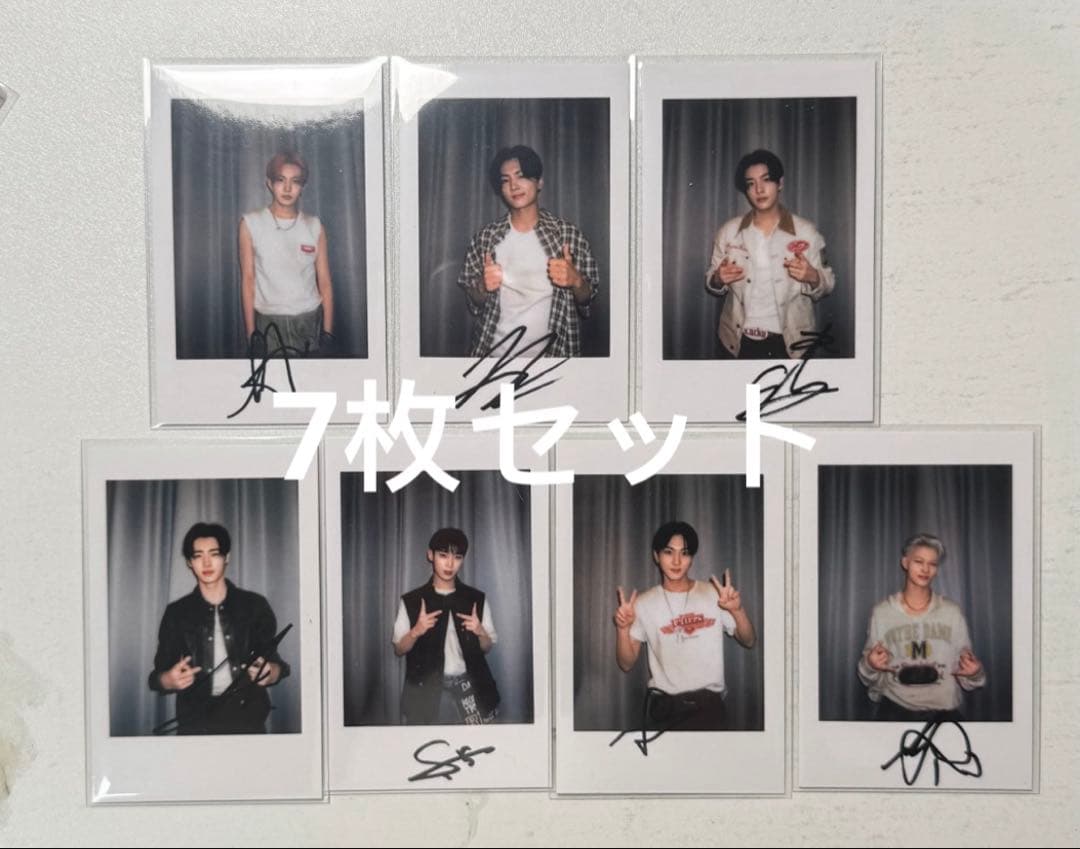 ENHYPEN UNLEASH 上海 当選者限定 チェキ 7枚セット ENHYPEN DESIRE : UNLEASH Tower Records Japan LUCKY DRAW Official