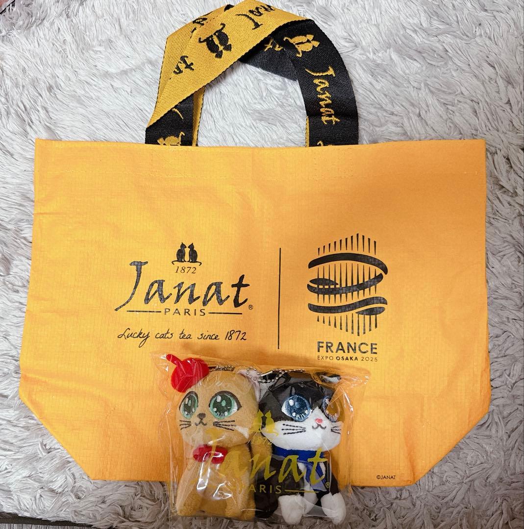 即購入OK】万博 フランス館トートバッグ＆ぬいぐるみ2体セット - メルカリ