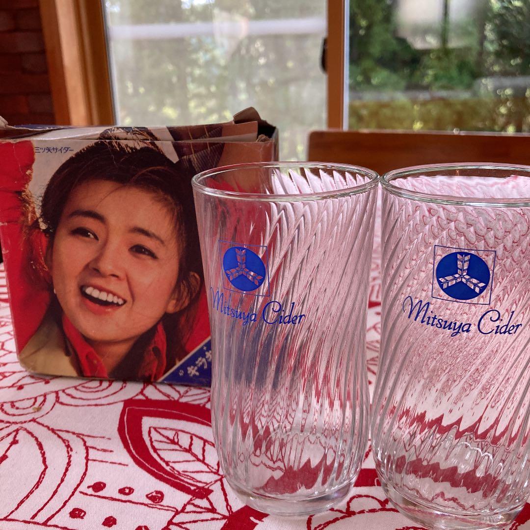 三ツ矢サイダー キラキラグラス 秋吉久美子 - メルカリ
