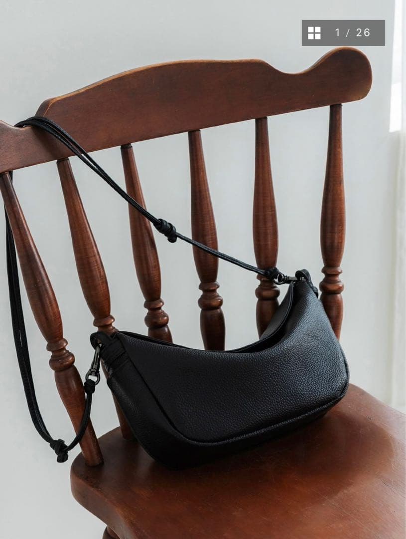 crewre マルチウェイソフトレザーバッグ ブラック - メルカリ